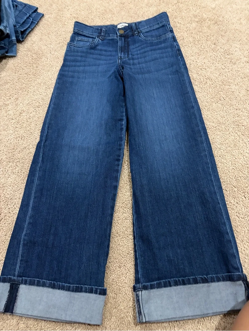 OshKosh B'gosh Girls Indigo High-Rise Denim Jeans